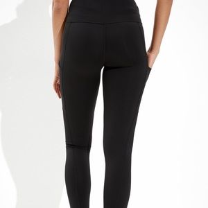 High Waisted Aerie Chill Play Move Leggings with Pockets